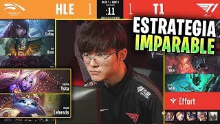 *YUUMI + SORAKA* la ESTRATEGIA IMPARABLE contra SKT!! | HLE vs T1 | LCK Resumen