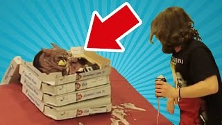 Pizza Kutusundan Çıkan Canavar - Eşek Şakası