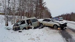 Жесткие ДТП и аварии на дорогах. Hard road accidents