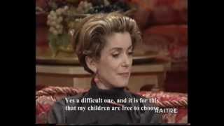 Talk show Harem: Catherine Spaak interviews  Catherine Deneuve