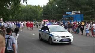 Карнавальное шествие на День Авиации (начало)