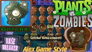 Plants vs. Zombies - Puzzle Vasebreaker || Achievement Gotcha! || Ace of Vase (Android HD) Ep.122