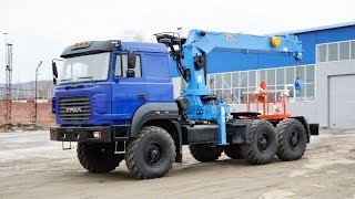 Седельный тягач «Урал 44202-3511-82М» с КМУ SS1506A