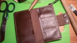 Седельный шов.Самый надежный шов.Saddle stitch.КДМ Булат.