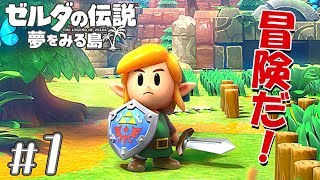 #1【ゼルダの伝説 夢をみる島】新たな冒険のはじまり！