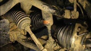 Замена пыльника шарнира равных угловых скоростей (ШРУС) на автомобиле Toyota Land Cruiser Prado 120