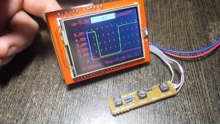 Осциллограф пробник LCD TFT display (Arduino - Atmega328)