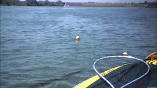Pescando embarcado com meu bote inflavel