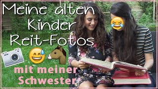 Meine noch nie gezeigten Kinder-REIT-Fotos ✮ mit meiner Schwester ♥