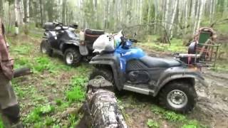 Поездка на таежную реку Копь .