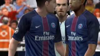 PES 2017 (PS2) Real Madrid vs PSG - Champions League - 1/8 FINAL