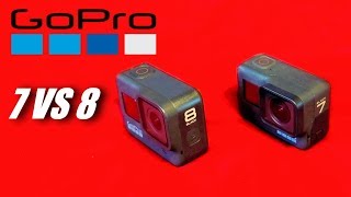 GoPro 7 vs 8 Comparison // HyperSmooth
