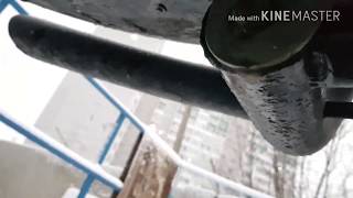 Шевроле Нива GL установка кенгурятника