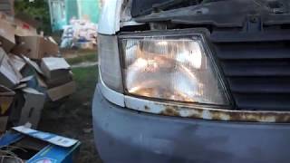 замена лампочки габарита мерседес вито 638 2.2 cdi  правой