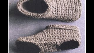 СЛЕДКИ-ТАПОЧКИ крючком   PODOTHECA-SLIPPERS crochet.   часть 3.
