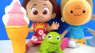 Niloya Squishy ezme ve hangi elimde oyunu Johny Johny Yes Papa skuşi dondurmamı sen mi aldın Tospik?