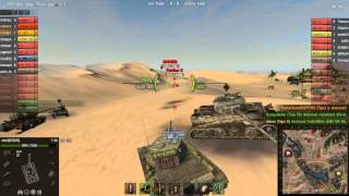 WOT T-44 in Sand River