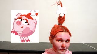*Helga Alex*  Как я стала Нюшей из Смешариков! Привет от Смешариков!