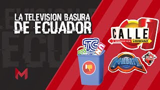 La televisión basura de Ecuador (ft. XanderBlogs) | Análisis