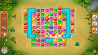 Gardenscapes Level 736 No Booster ? l MiniGames