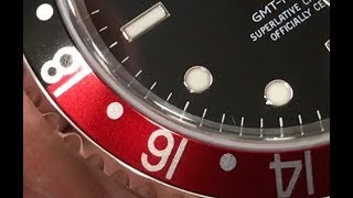The Rolex Coke Bezel Insert