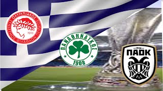 UEFA EUROPA LEAGUE 2016-17 || Olympiacos ~ Panathinaikos ~ PAOK || Make us PROUD ...
