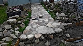 дорожка из камня