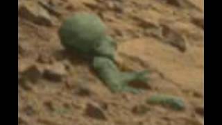 На Марсе нашли труп инопланетянина и космический корабль