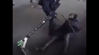 Acte 28 - Une trottinette Lime (citron) attaque un policier !