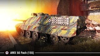 AMX 50 Foch (155) на Промзоне | 11К+ DMG