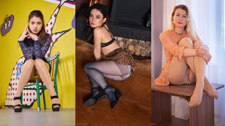 Alice Black, Polyusha and Anetta wearing pantyhose 2020-01(2)