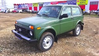 2016 Lada 4x4 Niva. Start Up, Engine, and In Depth Tour.