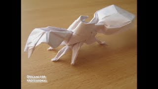 Оригами Муравей (2 часть)Origami Ant (part 2)