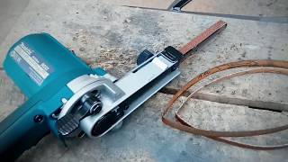 "ЛЕНТОЧНЫЙ НАПИЛЬНИК"
Ленточная шлифмашина
 MAKITA 9032
Кузнец Кулибин
2019