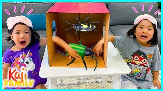 What's in the BOX Challenge Emma vs Kate!!