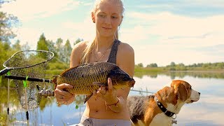 Рыбалка на Закидушки(Донки) с Ночёвкой.Полный Кайф! Карась.Карп.Семейный правильный отдых.