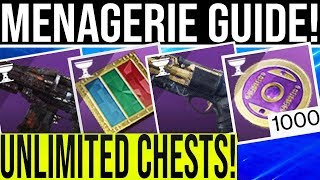 Destiny 2. UNLIMITED MENAGERIE CHESTS! Everything You Need To Know About The Menagerie! (Loot Farm)