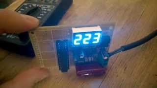 Вольтметр на ATTINY 26.