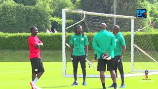 Vittel : Séance d’entraînement rythmée pour les Lions en public et devant les caméras