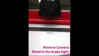 Reverse Camera in new Vauxhall Vivaro