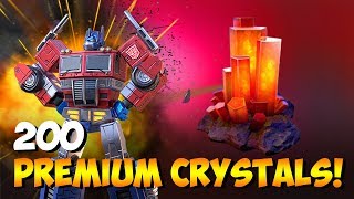 Opening 200 Premium Crystals!