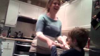 Drunk mother