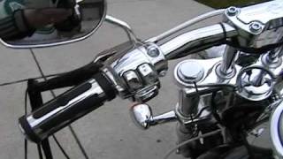 Harley Davidson Super Glide Custom with Cycle Shack Mufflers