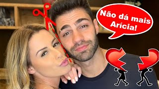 CHEGOU AO FIM o namoro de NETTO E ARÍCIA. Ambos falam suas versões!
