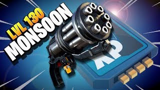 Fortnite Save the World | MONSOON PISTOL | Lvl 130 Crit Build Gameplay Review