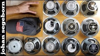 11 Guitar Speakers for 1980s Metal - Celestion, Electro-Voice - AT FULL BLAST