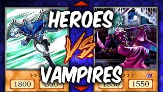 Yugioh! HEROES vs VAMPIRES (Yugioh Fun Decks)