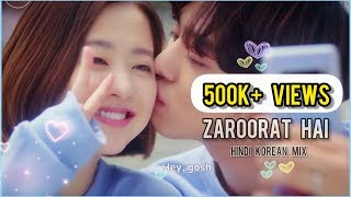 Zaroorat Hai || Abyss || Hindi Korean Mix || Bepannah Song || Park Bo Young || Ahn Hyo Seop