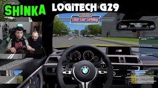 EVRİM SHİNKA LOGİTECH G29 İLE CİTY CAR DRİVİNG OYNUYOR (10.02.2018)