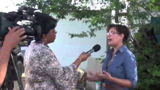 Anansi Masters at Telenotisia (News on Telecuracao 1)